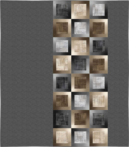 Shadow Squares Quilt Pattern