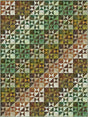 Splashy Split Stars Quilt Pattern by Patti Carey