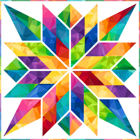 Supernova Quilt Pattern by Patti Carey