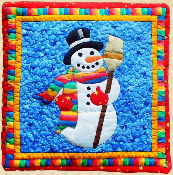 Snowman Pillow Pattern by Pumpkin Patch Patterns
