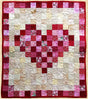 February Heart Quilt Pattern