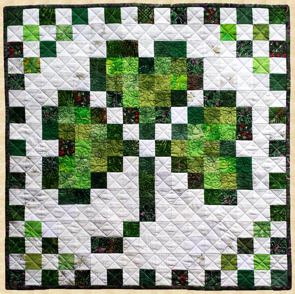 March Shamrock Quilt Pattern