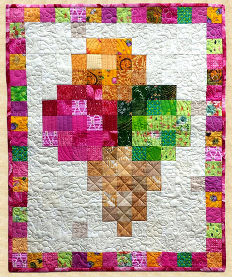 August Ice Cream Cone Quilt Pattern
