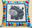 Happy Hippo Pillow Pattern by Pumpkin Patch Patterns