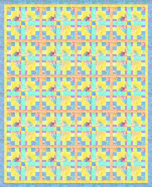 Surprise Inside Quilt Pattern by Purrfect Spots