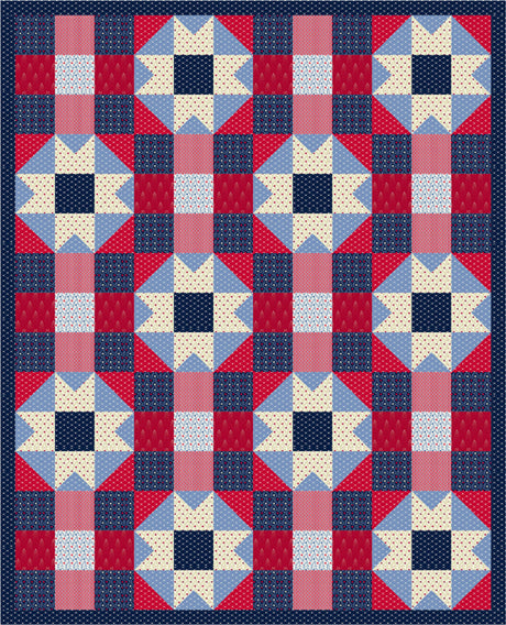 Galaxy Wonders Quilt Pattern by Purrfect Spots