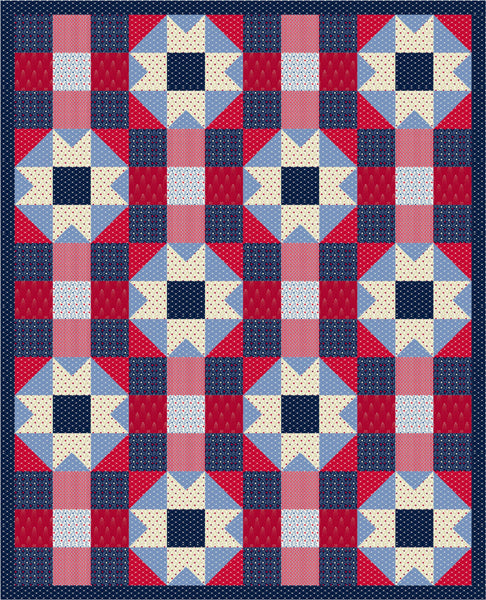 Galaxy Wonders Quilt Pattern by Purrfect Spots