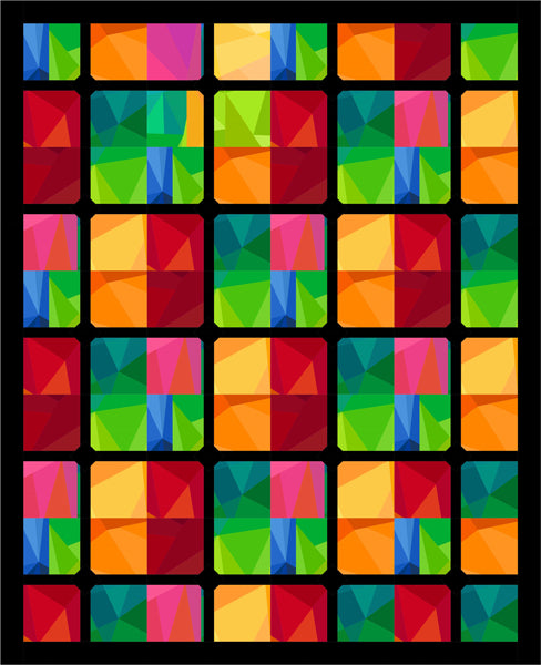 Crystal Persuasion Quilt Pattern by Purrfect Spots