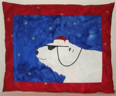 Cool Yule Bear Pillow