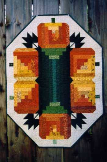 Log Cabin Pumpkins
