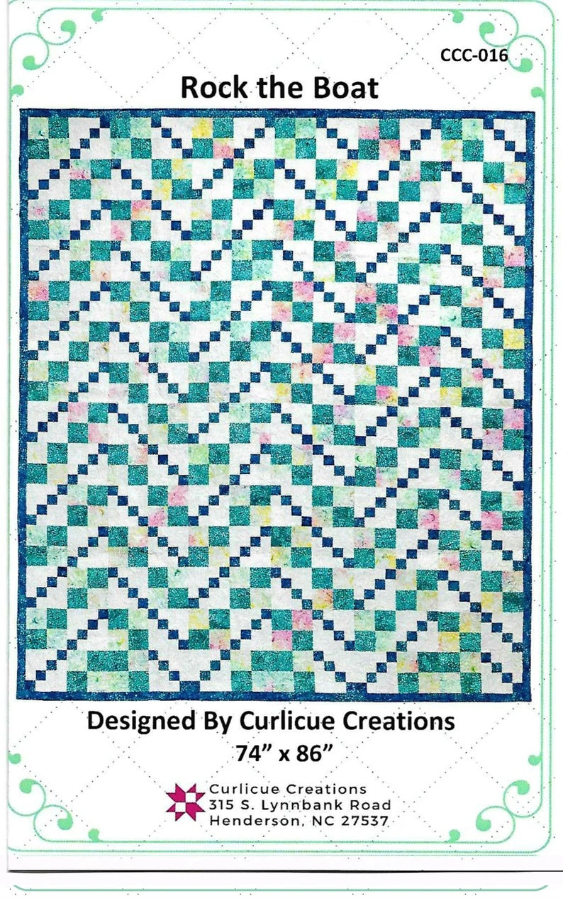 Rock The Boat Downloadable Pattern by Curlicue Creations