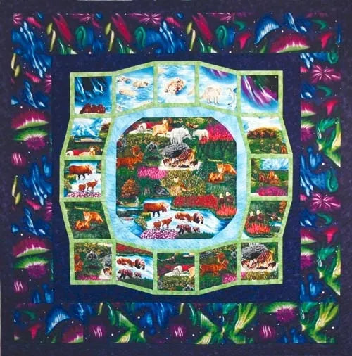 Bay Window on the Last Frontier Quilt Pattern