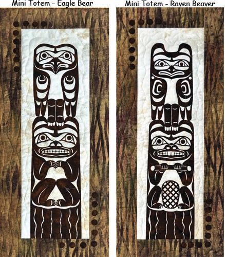 Totem, 2 Wallhangings