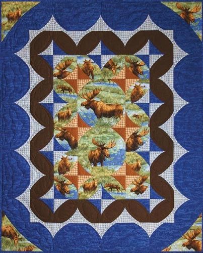 Moose Nuggets Quilt Pattern