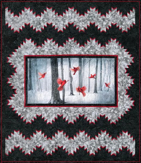 A Delectable Panel Pattern, Cardinal