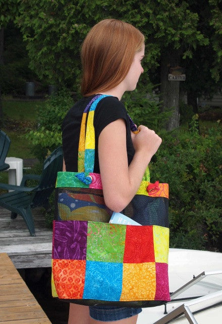 Cabana Mesh Tote Pattern