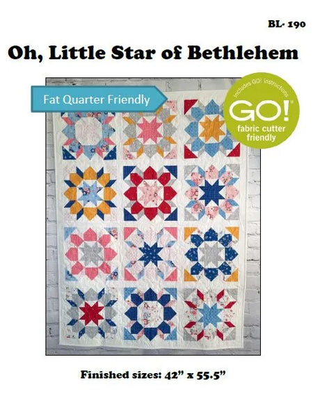 Oh, Little Star of Bethlehem Downloadable Pattern by Beaquilter