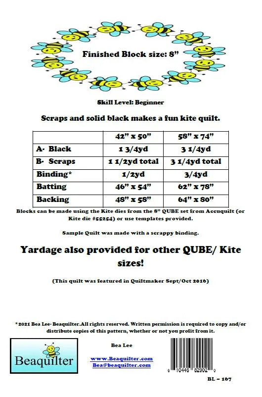 Shuriken Downloadable Pattern by Beaquilter