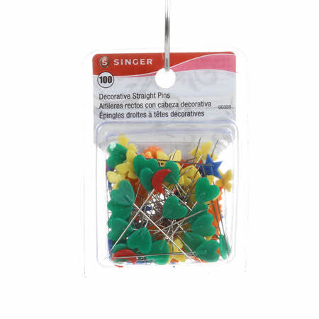 Decorative Flat Head Pin