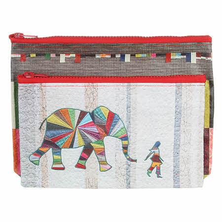 Elephant and I Eco Pouch Set