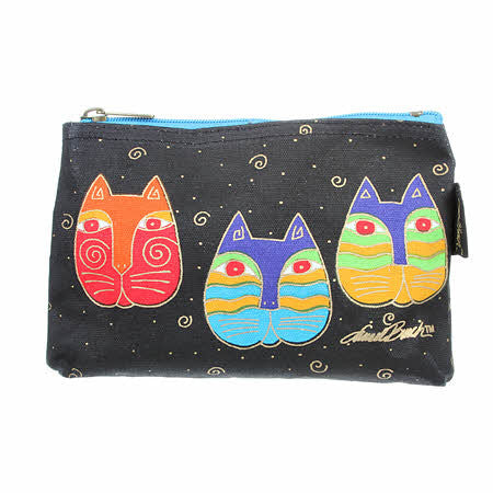 Small Cosmetic Bag Feline Frolic