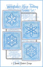Snowflakes Keep Falling Coasters Downloadable Pattern by Janine Babich