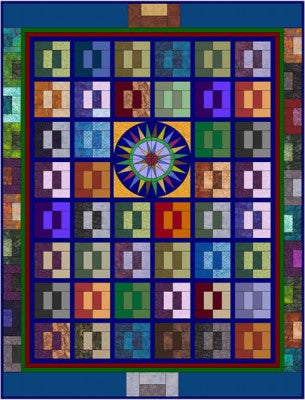 Starshine Quilt Pattern by Sam Quilt Designs