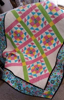 Clover Sunshine Quilt Pattern by Sam Quilt Designs
