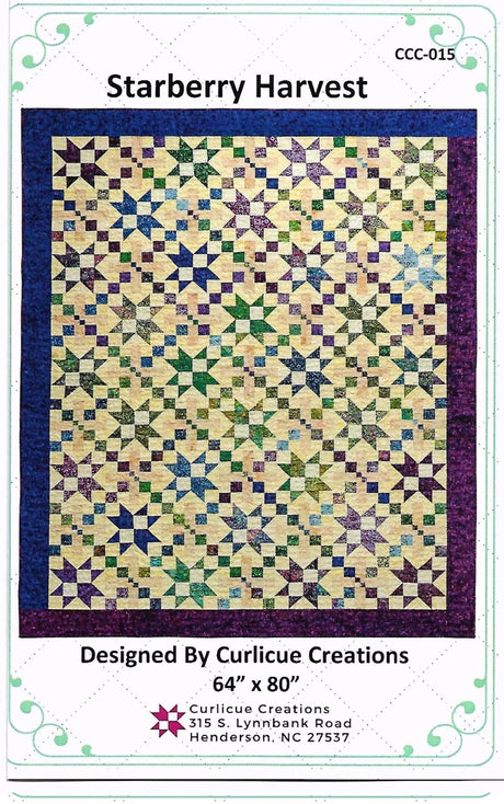 Starberry Harvest  Downloadable Pattern by Curlicue Creations