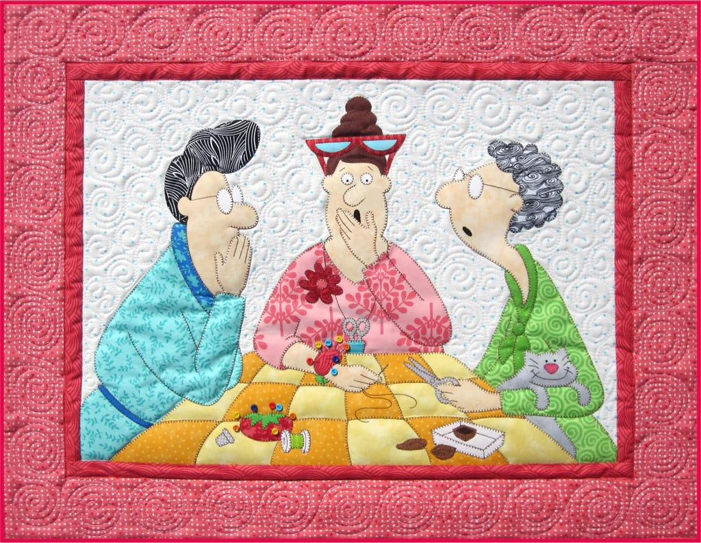 Stitch a little, talk a lot Downloadable Pattern by Amy Bradley Designs