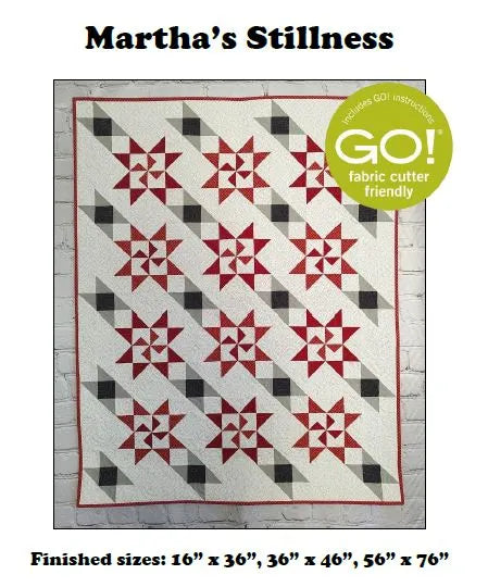 Martha’s Stillness Downloadable Pattern by Beaquilter