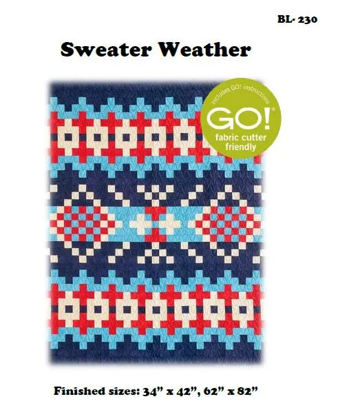 Sweater Weather Downloadable Pattern by Beaquilter