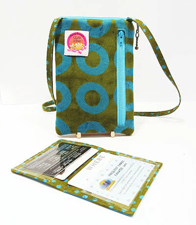 Sweet Talk Phone Bag Pattern by Among Brenda's Quilts and Bags