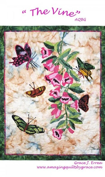 The Vine Downloadable Pattern by Amazing Quilts By Grace