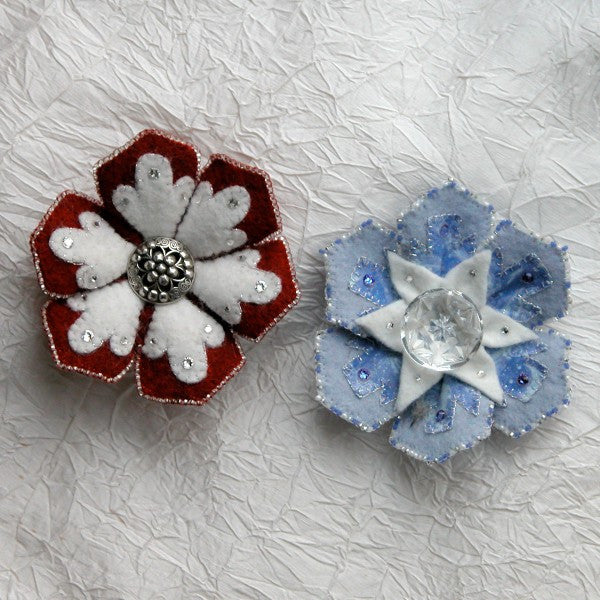 Snowflake Pins