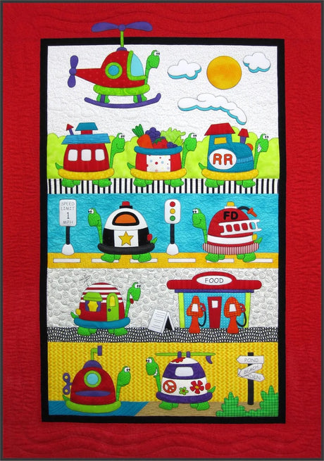 Traveling Turtles Downloadable Pattern by Amy Bradley Designs