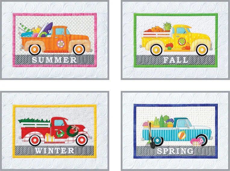 Trucks Quilt Downloadable Pattern by Amy Bradley Designs