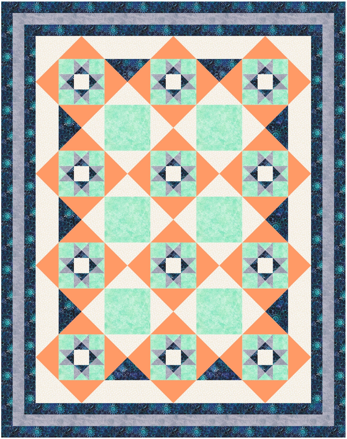 Furball Quilt Pattern by Beaquilter