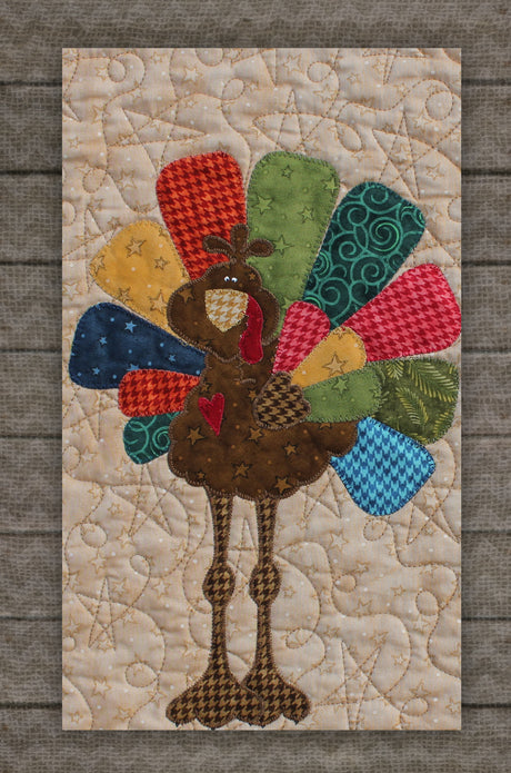 Turkey Precut Fused Applique Kit