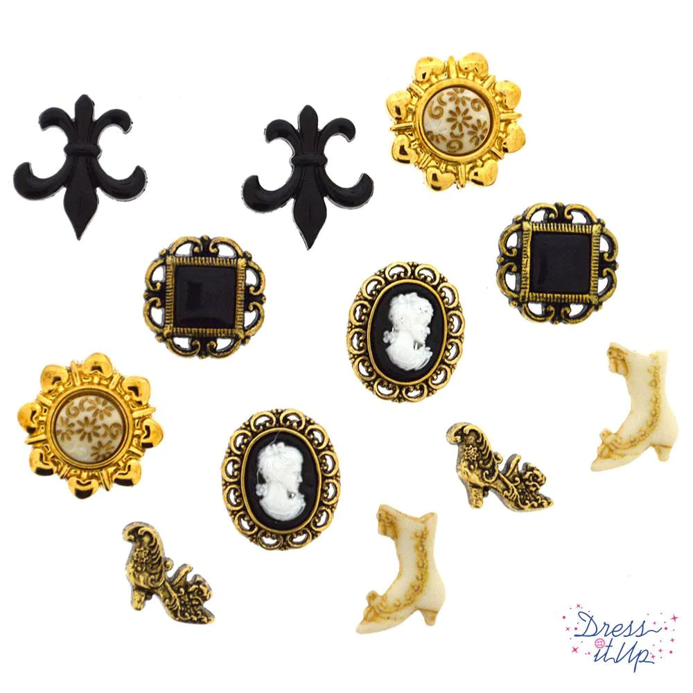 Victorian Minatures Buttones