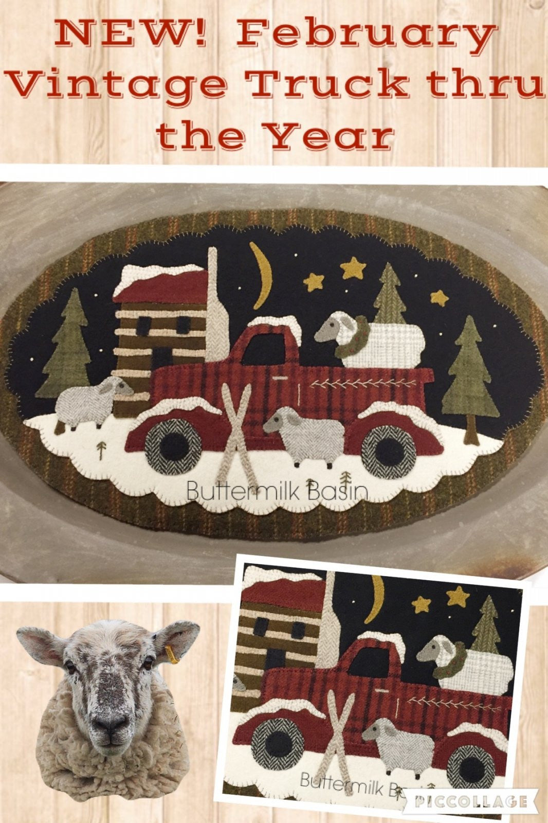 Vintage Truck thru the Year - February