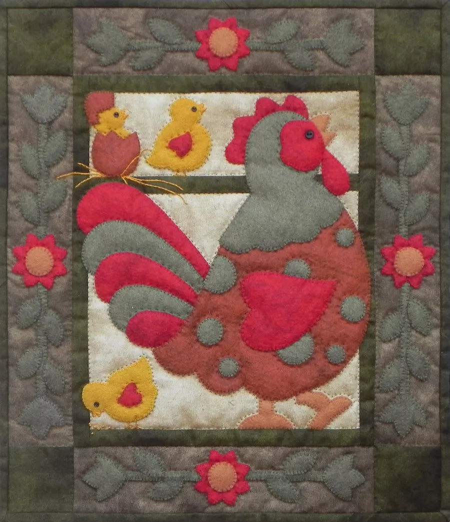 Spotty Rooster Downloadable Pattern – Quilting Books Patterns and Notions