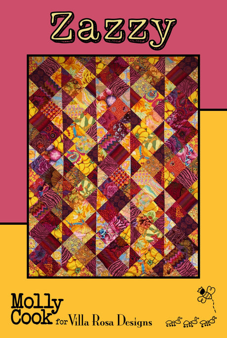 Zazzy Downloadable Pattern by Villa Rosa Designs