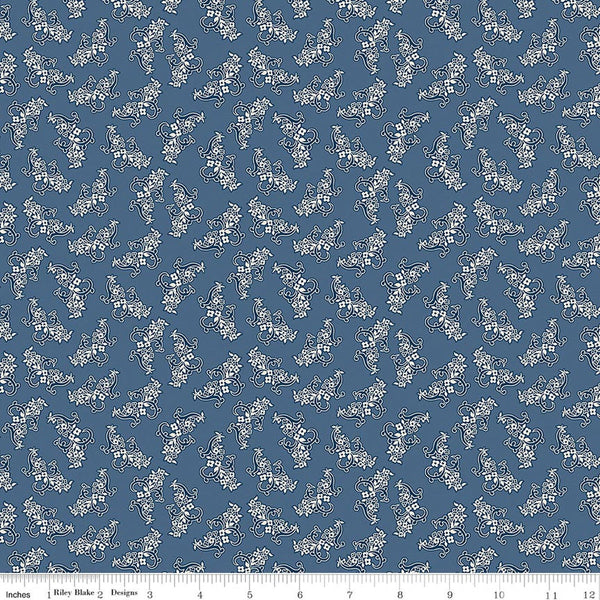 Denim & Daisy quilt fabric