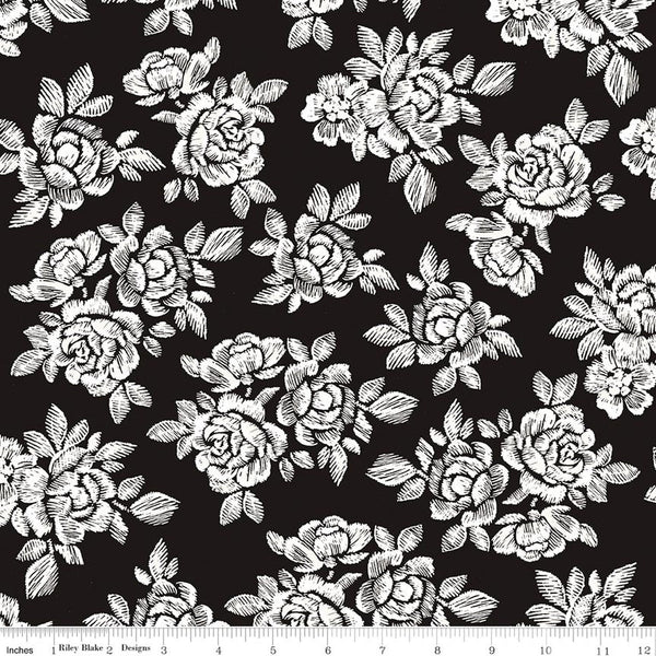 Moonlit Trellis quilt fabric