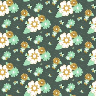 Bees and Blossoms Quilt Fabric by  Lindsey Weight