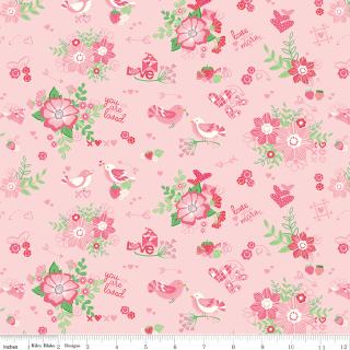 Bloom & Heart Quilt Fabric by Cherry Guidry of Cherry 
