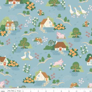 Countryside Dreams Quilt Fabric by Natalia Juan Abello