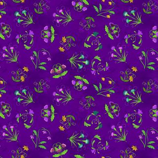 Amethyst & Ivy Quilt Fabric by Jill Finley