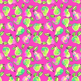 Peonies & Pears Quilt Fabric by Lila Tueller